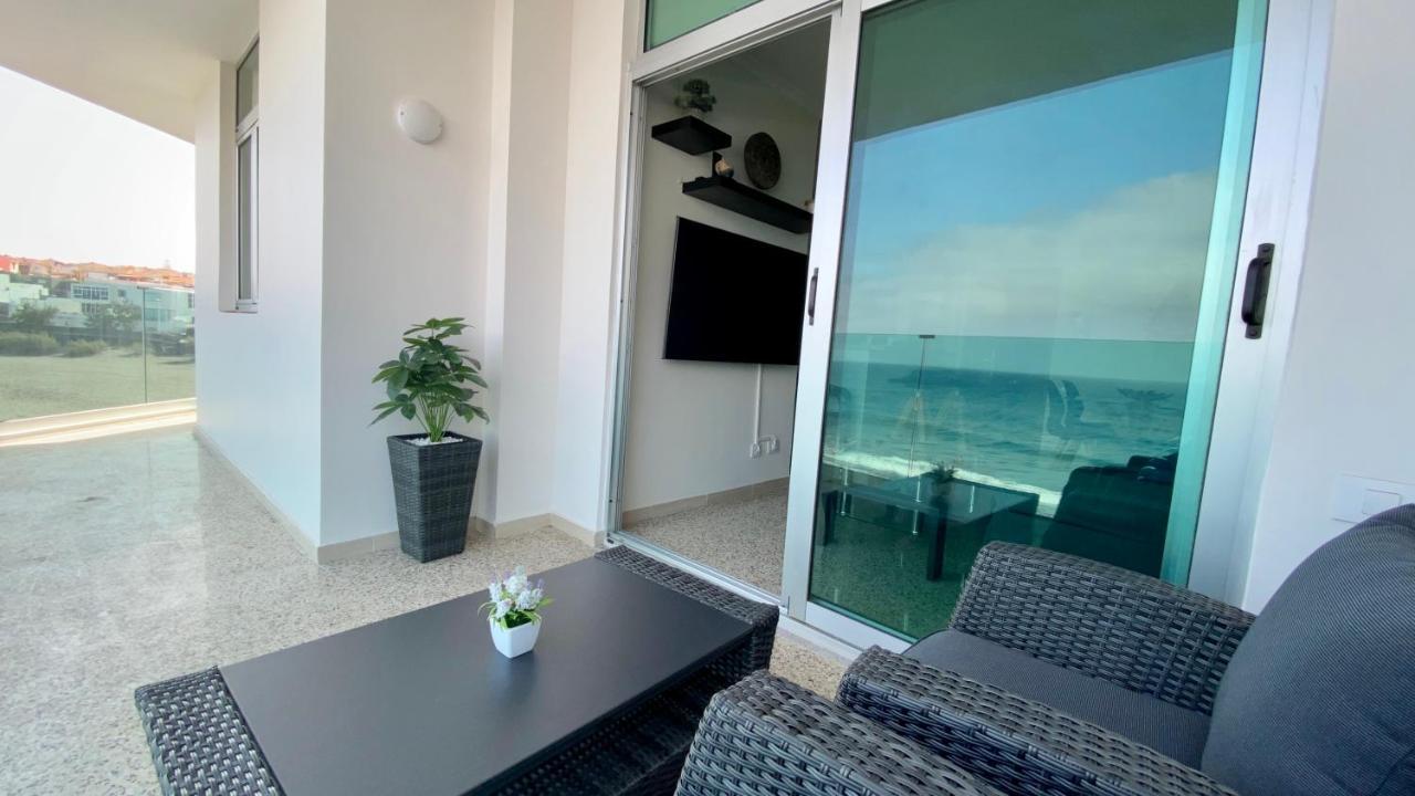 Hermoso Edificio Frente Al Mar Con Gran Terraza Y Hermosas Vistas 大加那利岛拉斯帕尔马斯 外观 照片