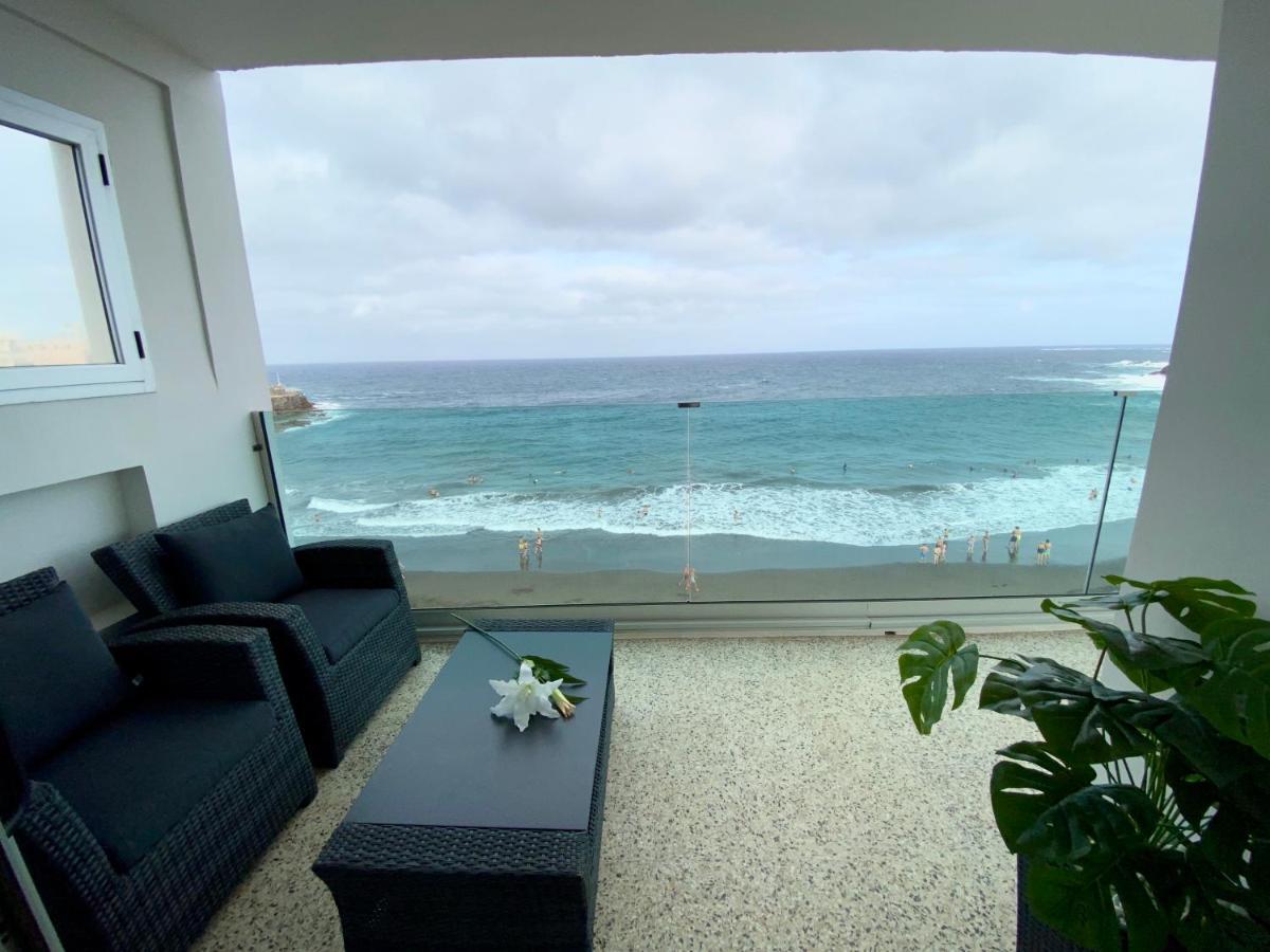 Hermoso Edificio Frente Al Mar Con Gran Terraza Y Hermosas Vistas 大加那利岛拉斯帕尔马斯 外观 照片